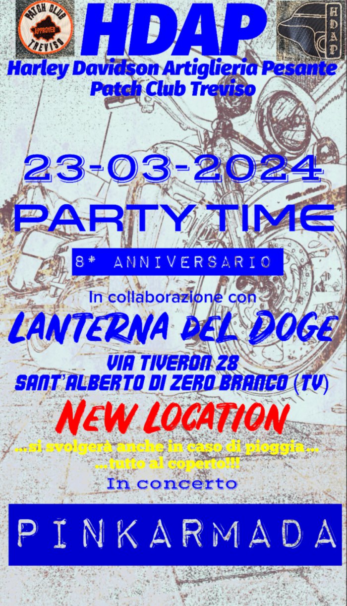 Party Time 8* Anniversario HDAP