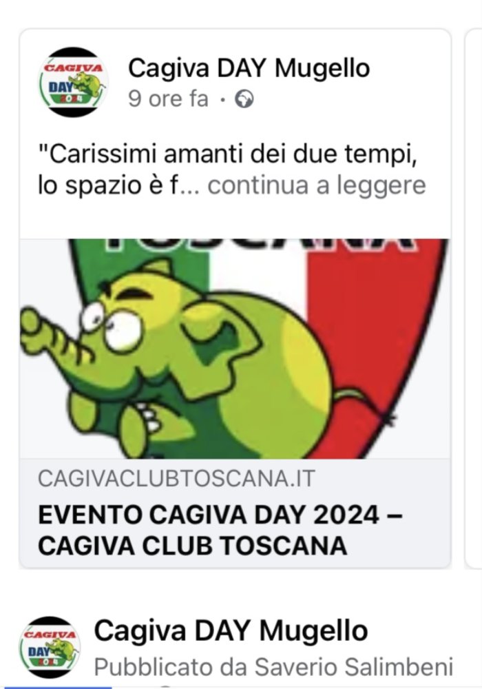 Cagiva day 2024 Mugello circuit 