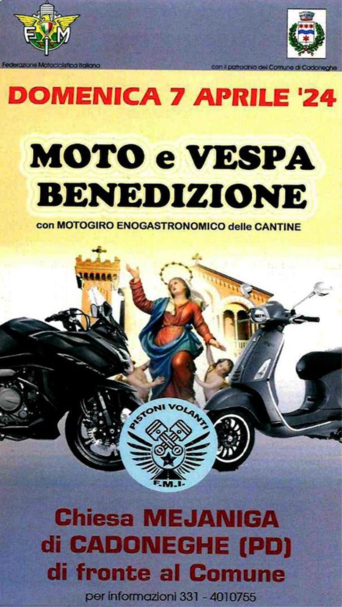 MOTO E VESPA BENEDIZIONE