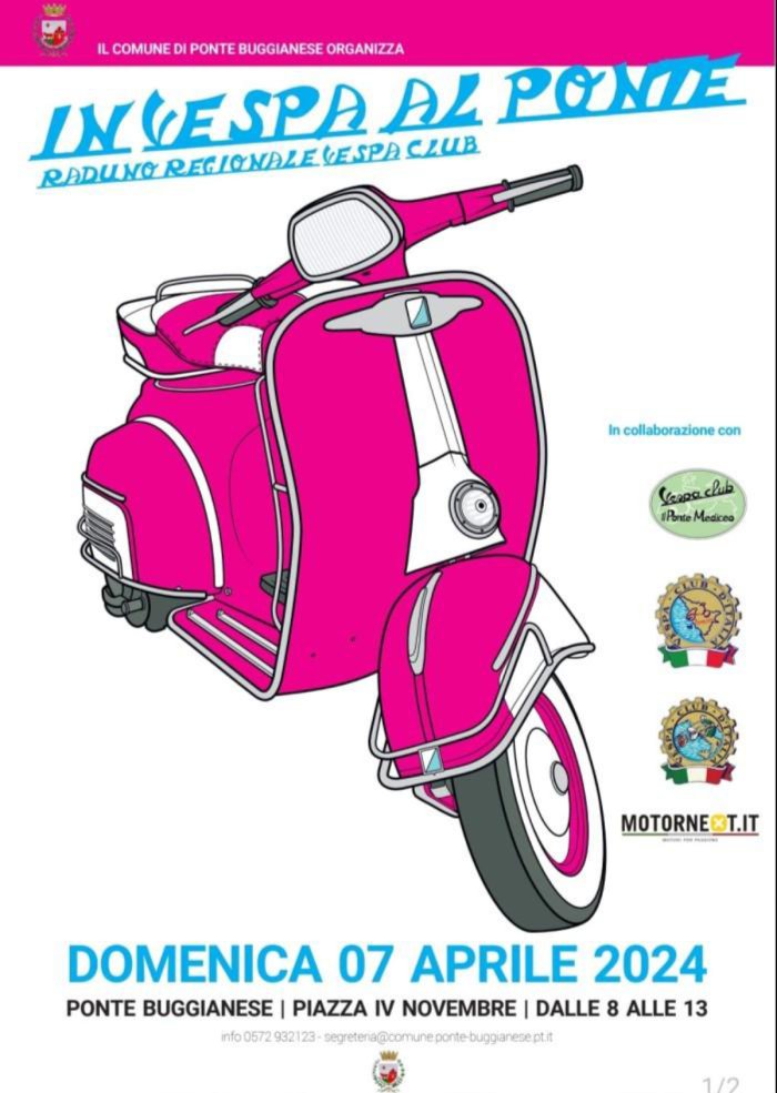 IN VESPA AL PONTE