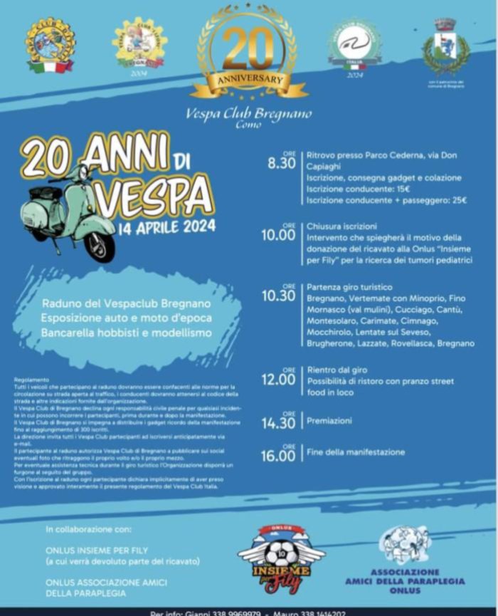20 ANNI DI VESPA