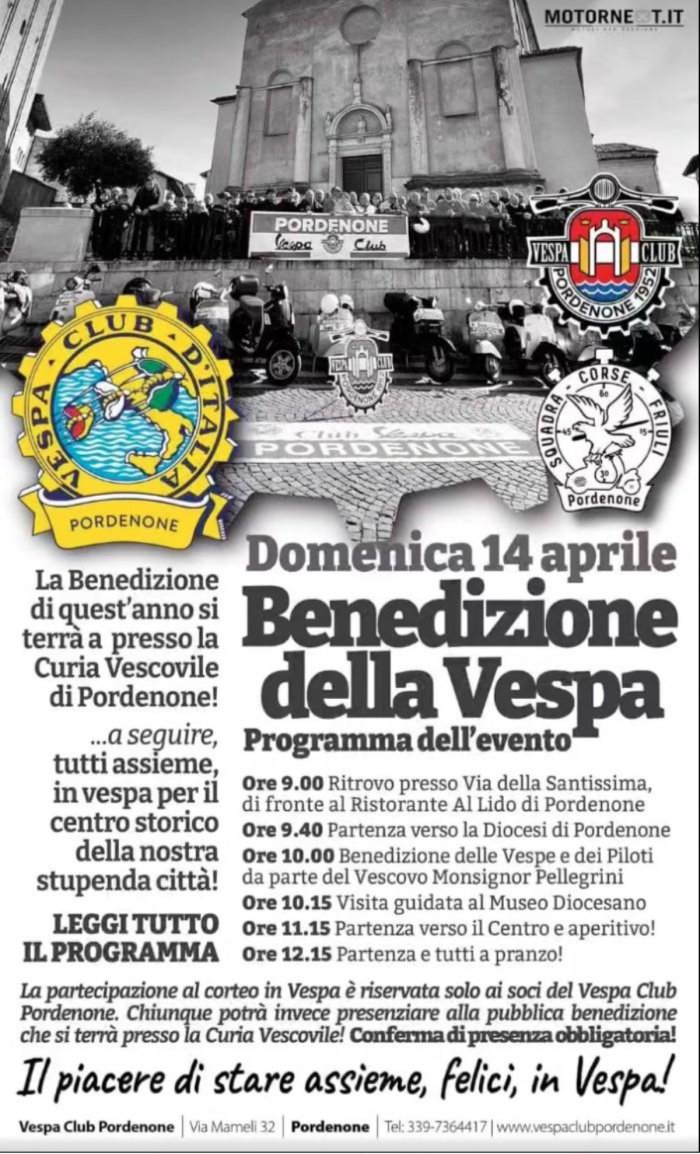 BENEDIZIONE DELLA VESPA