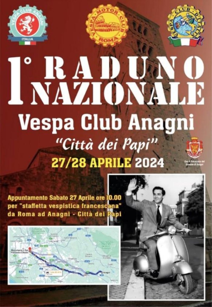 1° RADUNO NAZIONALE VESPA CLUB ANAGNI