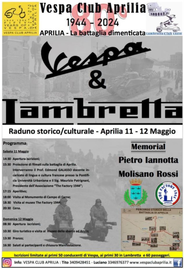 APRILIA - LA BATTAGLIA DIMENTICATA