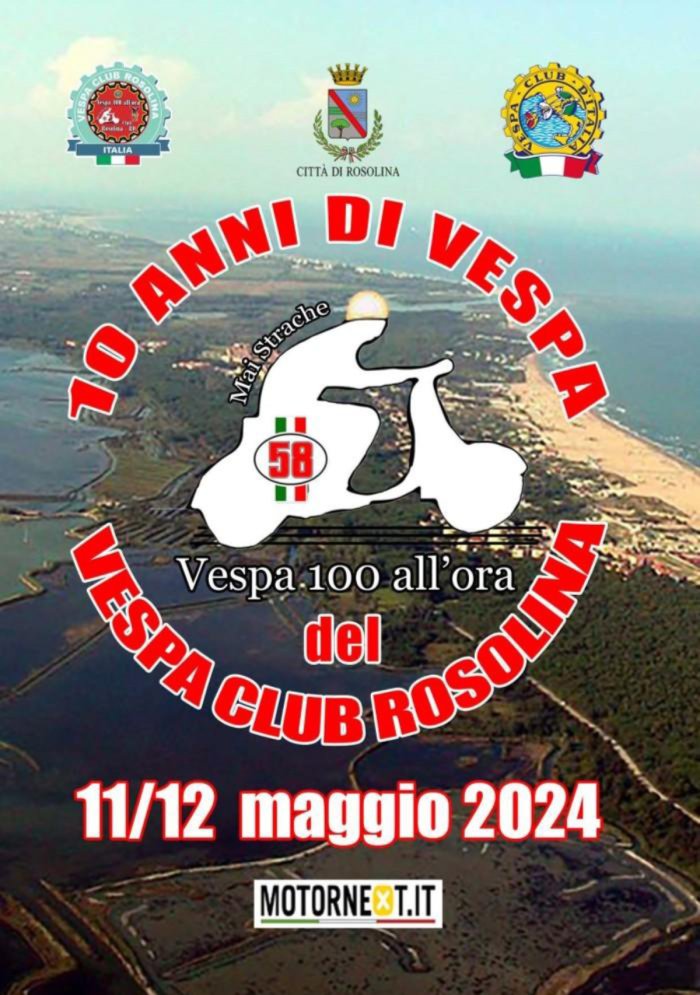 RADUNO NAZIONALE 10 ANNI DI VESPA