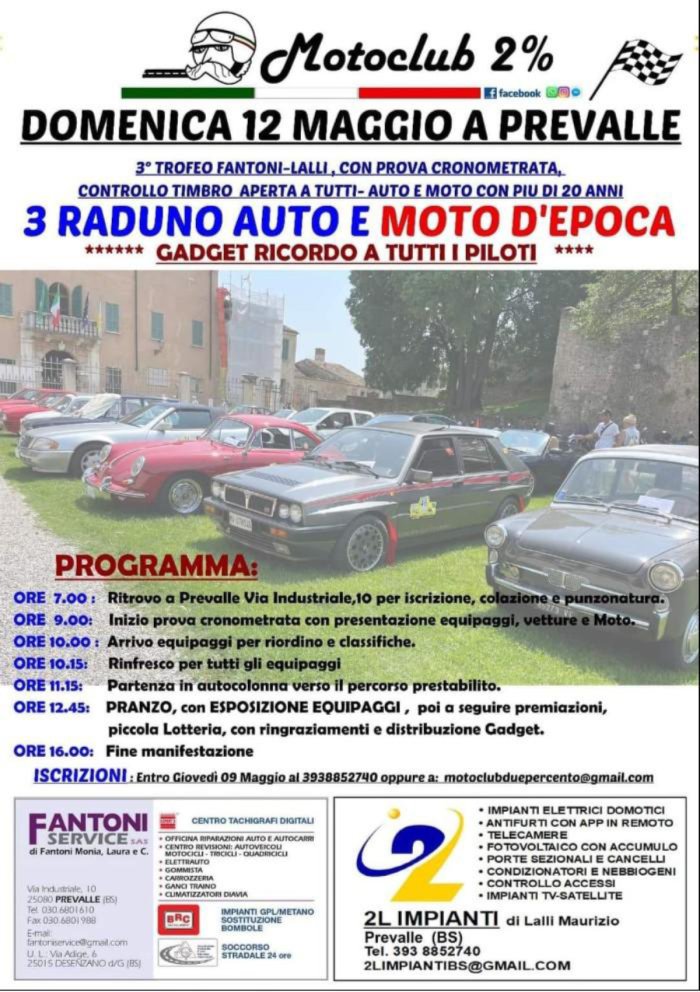 3° TROFEO FANTONI-LALLI