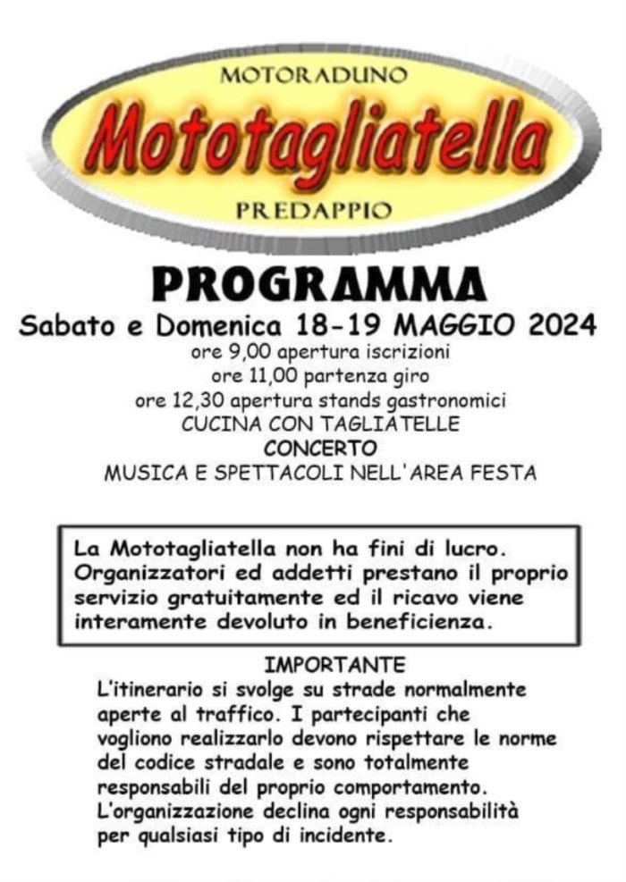 MOTOTAGLIATELLA 2024