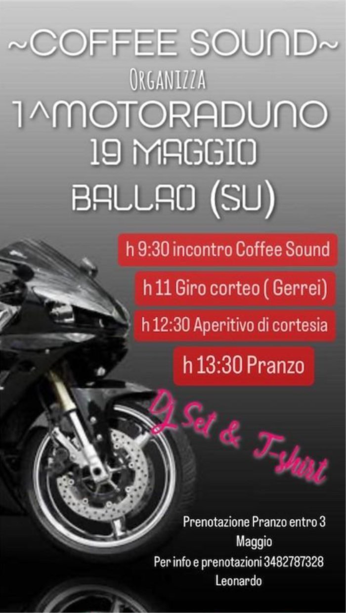 1° MOTORADUNO COFFEE SOUND