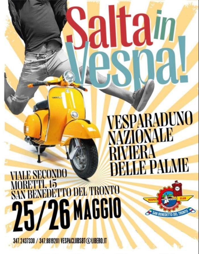 SALTA IN VESPA! VESPARADUNO NAZIONALE RIVIERA DELLE PALME
