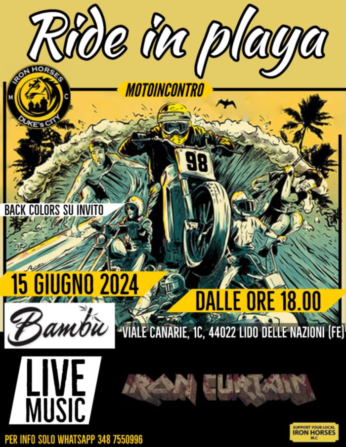 RIDE IN PLAYA 