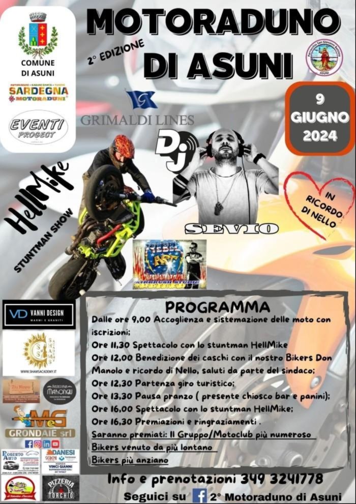 2° MOTORADUNO DI ASUNI