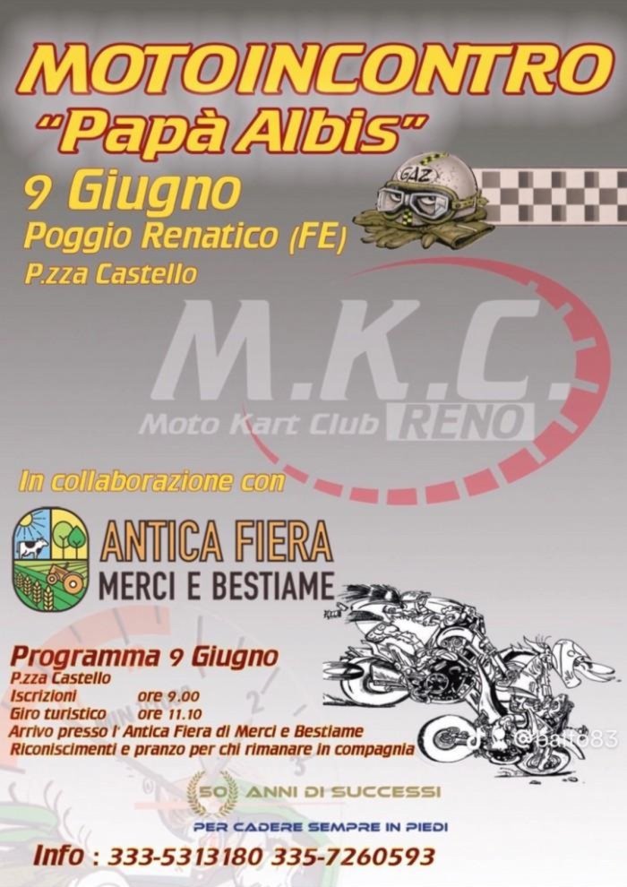 MOTOINCONTRO PAPA' ALBIS