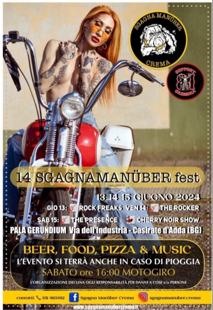 14° SGAGNAMANUBER FEST
