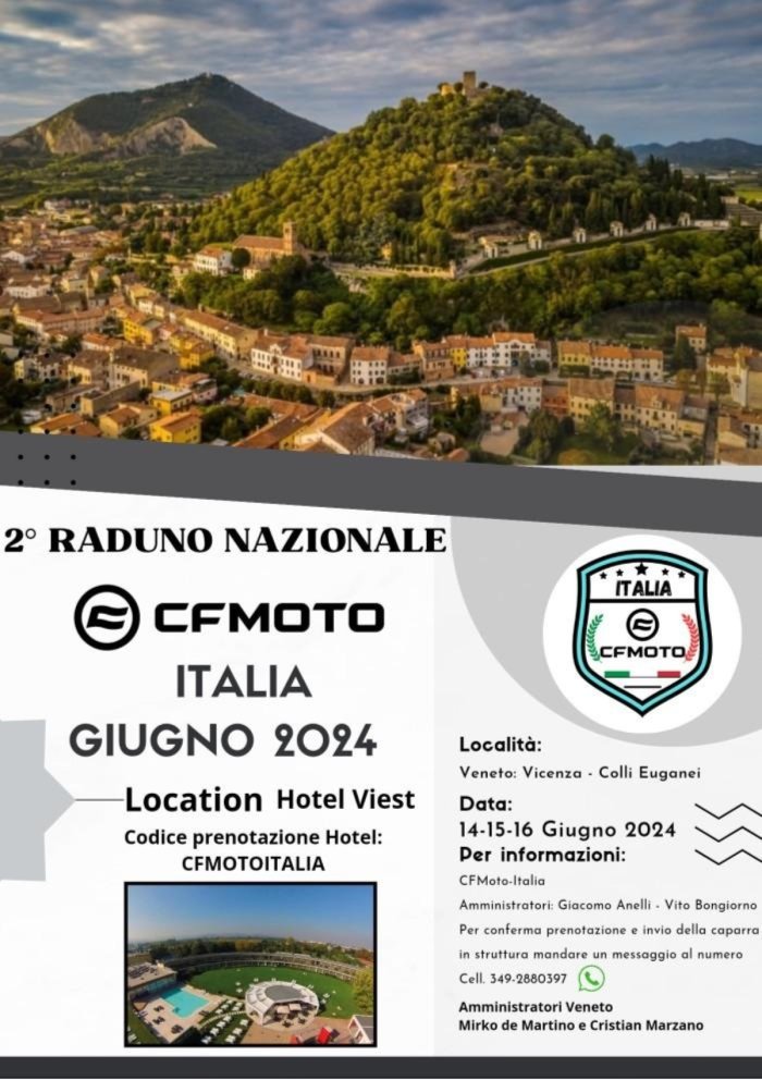 2° RADUNO NAZIONALE CF MOTO ITALIA