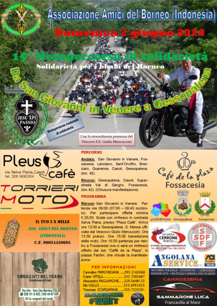 Motopercorso di Solidarietà 