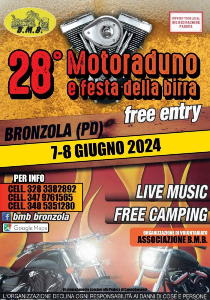 28° Motoraduno e festa della birra 