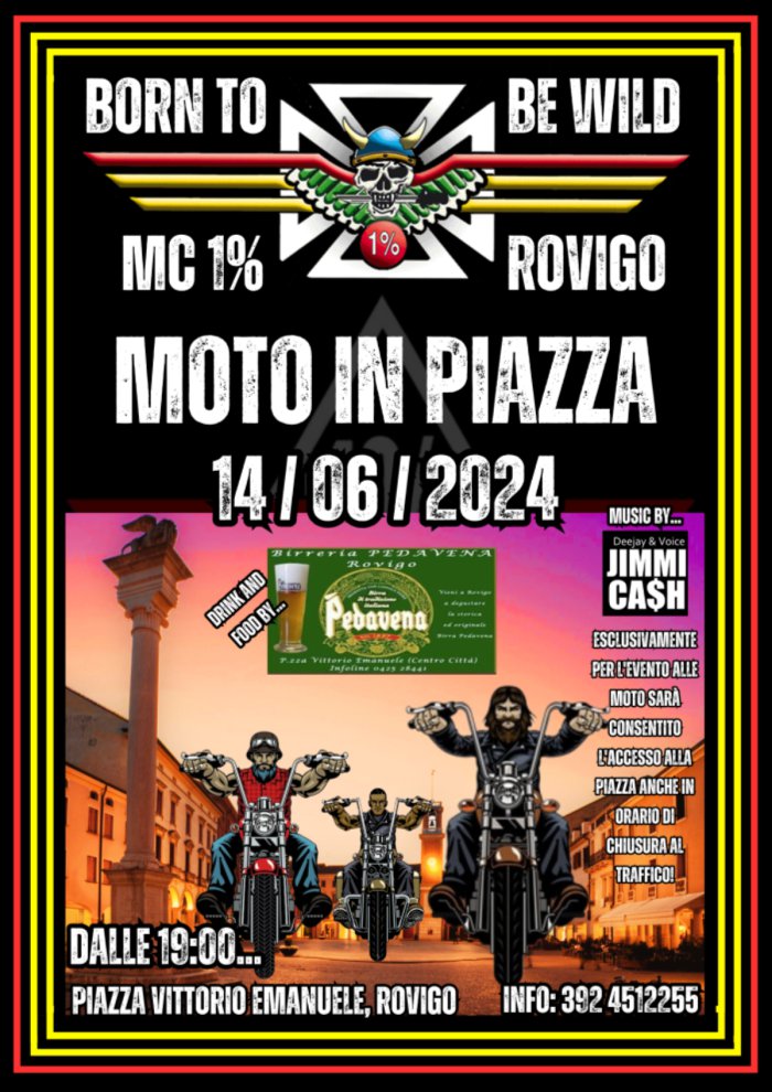MOTO IN PIAZZA