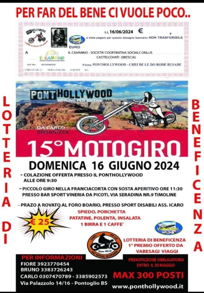 15° MOTOGIRO PONTHOLLYWOOD