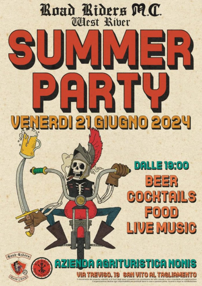 SUMMER PARTY RR MC WEST RIVER