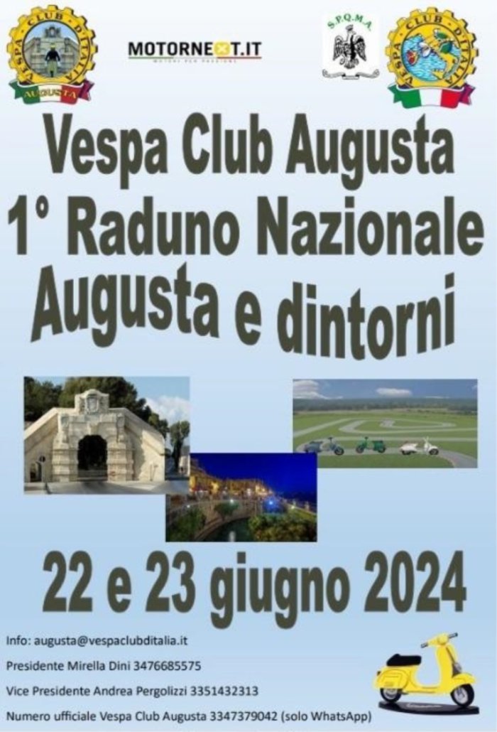 1° RADUNO NAZIONALE AUGUSTA E DINTORNI