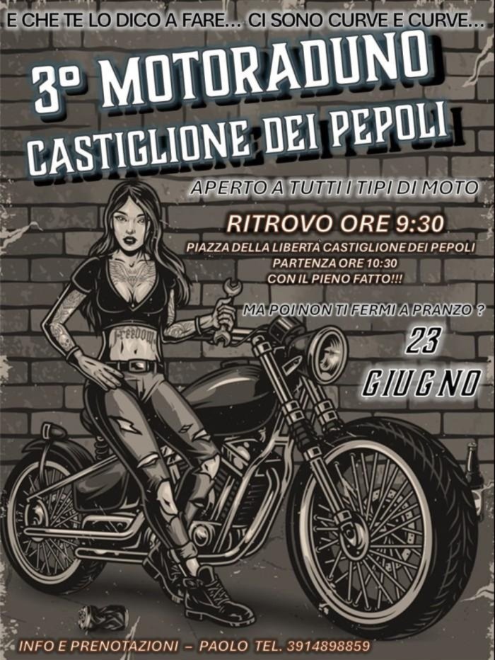 3° MOTORADUNO CASTIGLIONE DEI PEPOLI