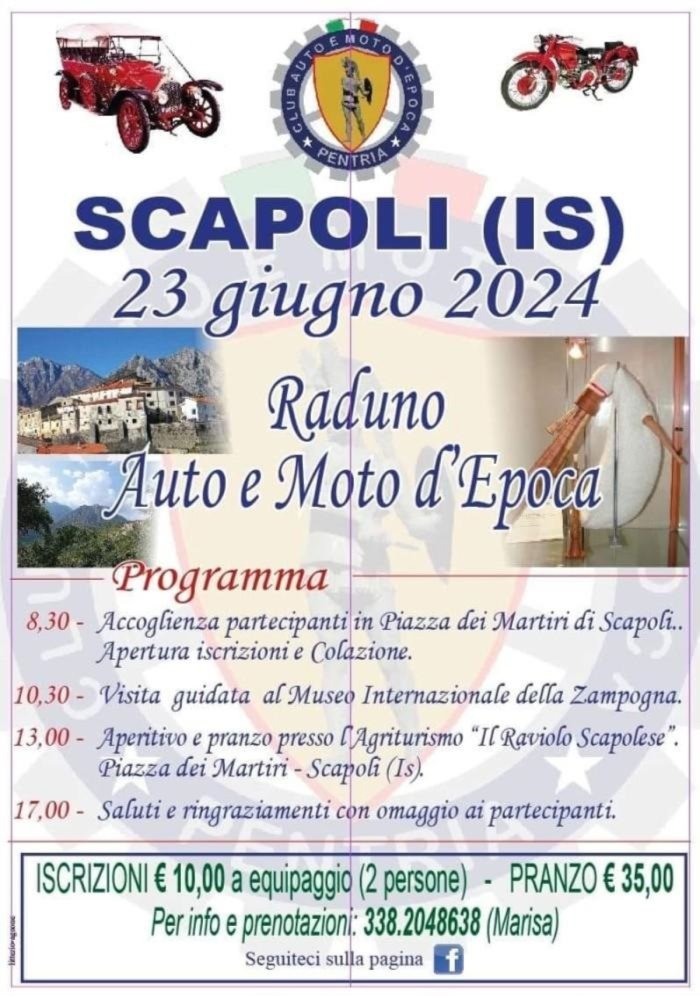 RADUNO MOTORI LEVADA - GIRO AUTO E MOTO D'EPOCA