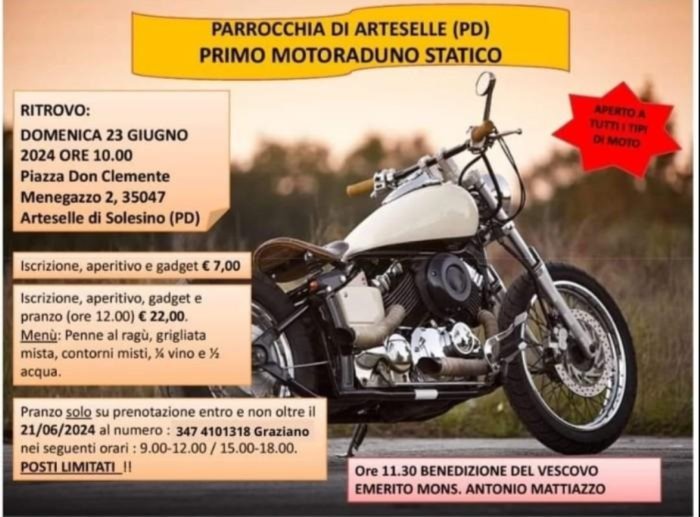 PRIMO MOTORADUNO STATICO