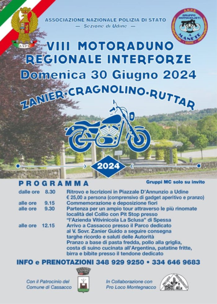 8° MOTORADUNO REGIONALE INTERFORZE