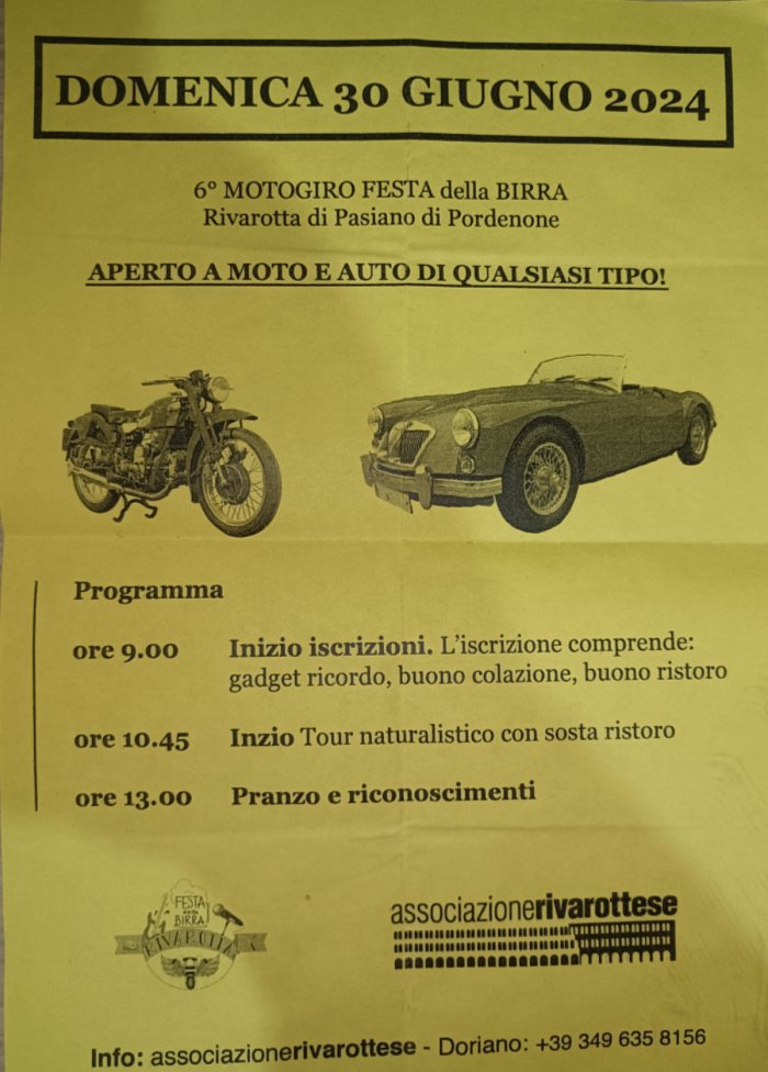 6° MOTOGIRO FESTA DELLA BIRRA