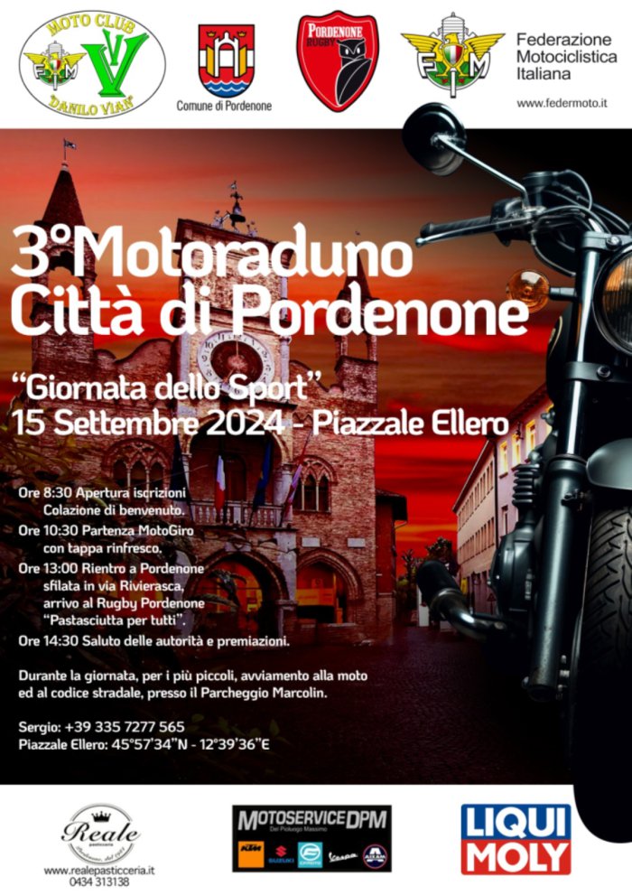 3° MOTORADUNO CITTA DI PORDENONE