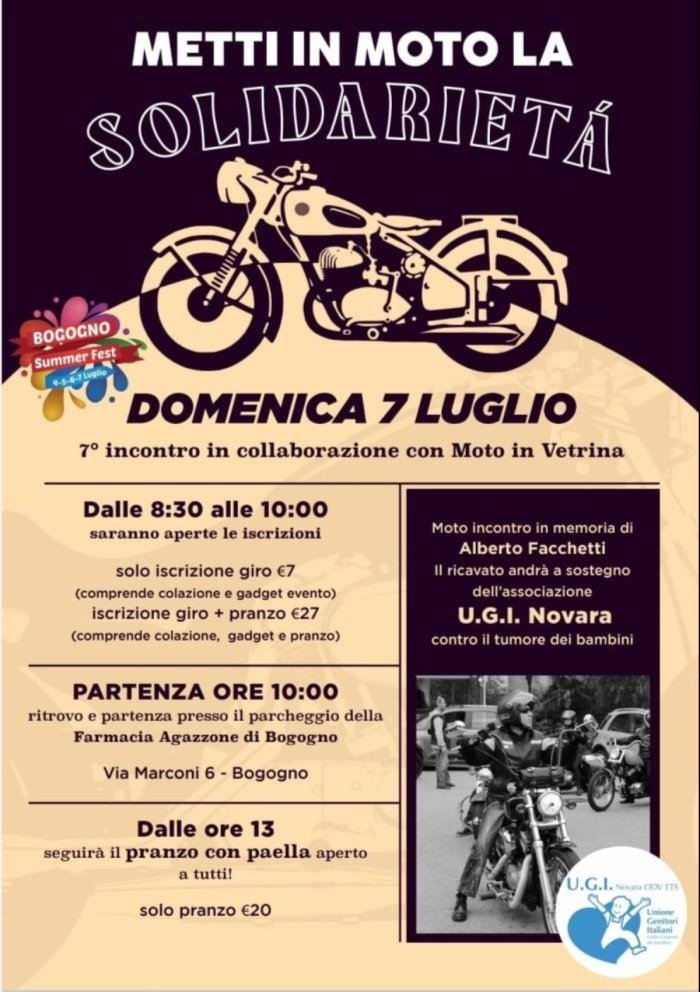 METTI IN MOTO LA SOLIDARIETA'