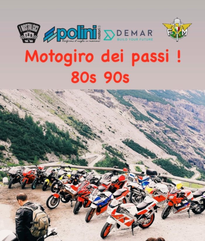 MOTOGIRO DEI PASSI '80 '90