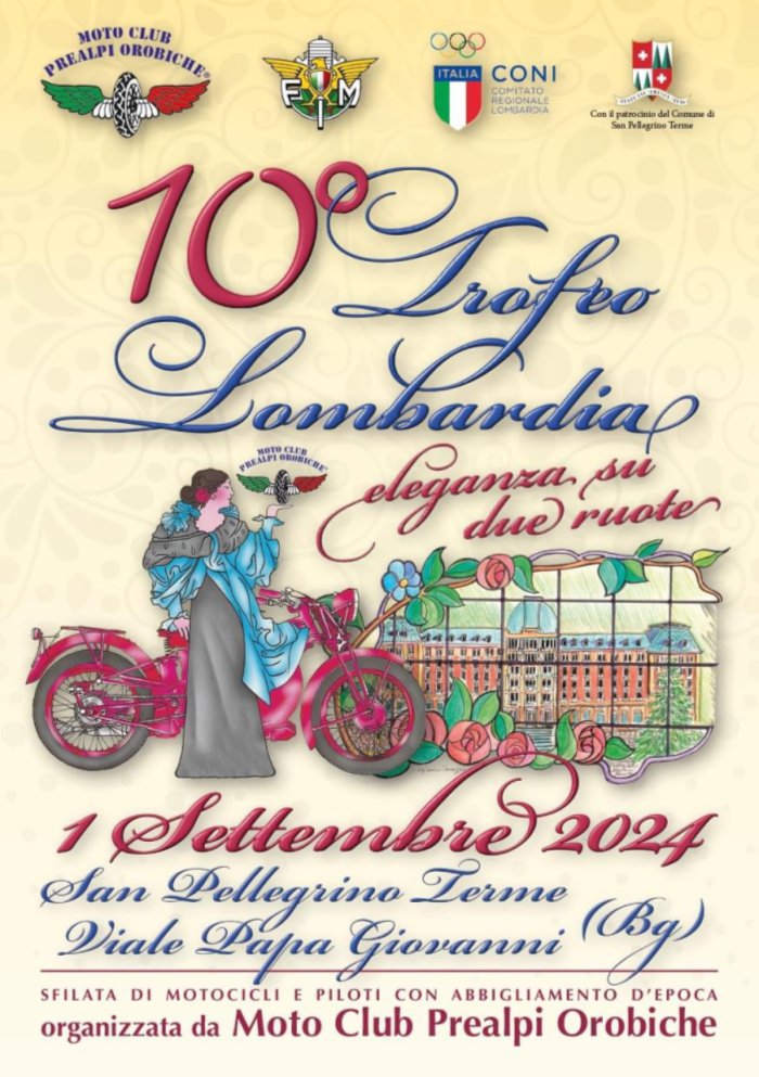 TROFEO LOMBARDIA L'ELEGANZA SU DUE RUOTE