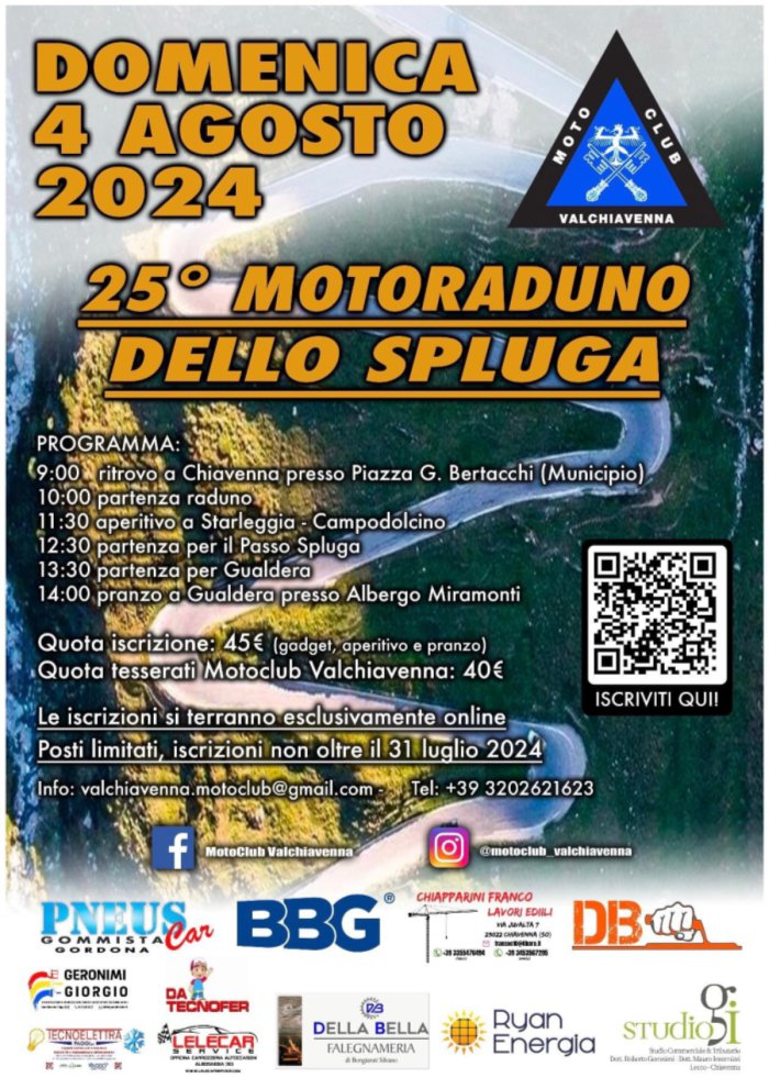 25° MOTORADUNO DELLO SPLUGA