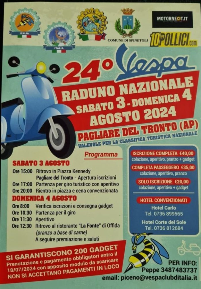 24° VESPA RADUNO NAZIONALE