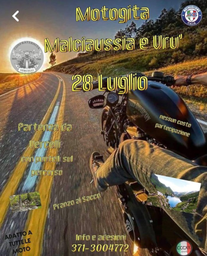 MOTOGITA MALCIAUSSIA E VRU'