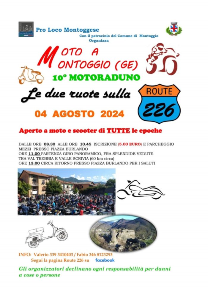 10 MOTO A MONTOGGIO