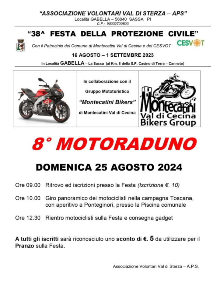 8^ MOTORADUNO LA GABELLA