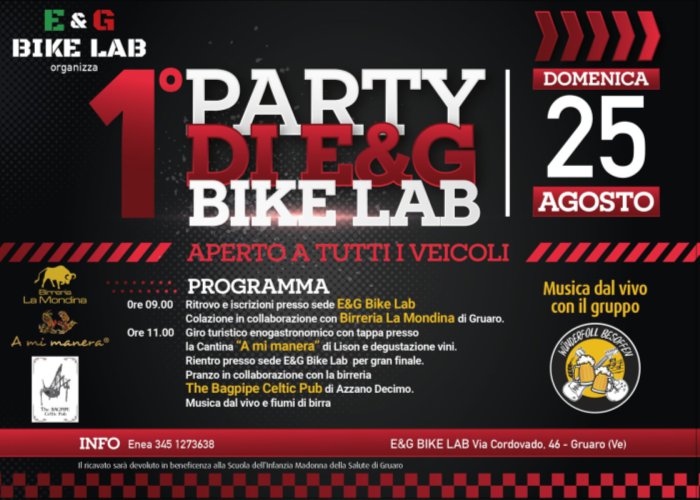 1 PARTY E&G BIKE LAB