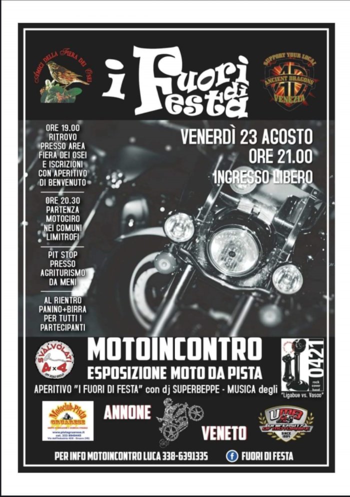 7 MOTOINCONTRO I FUORI DI TESTA