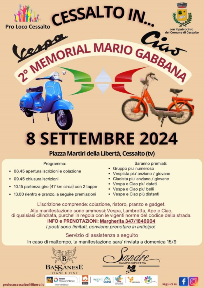 2 MEMORIAL MARIO GABBANA