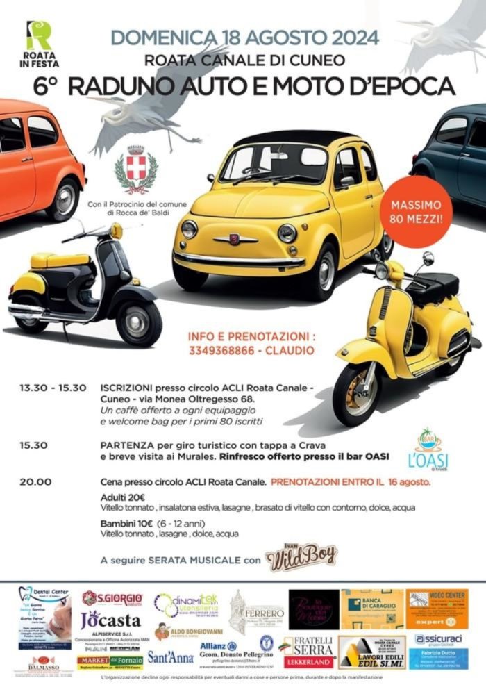 6° RADUNO AUTO E MOTO D'EPOCA
