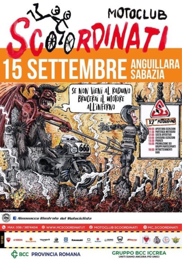 XII MOTORADUNO REGIONALE SCOORDINATI 