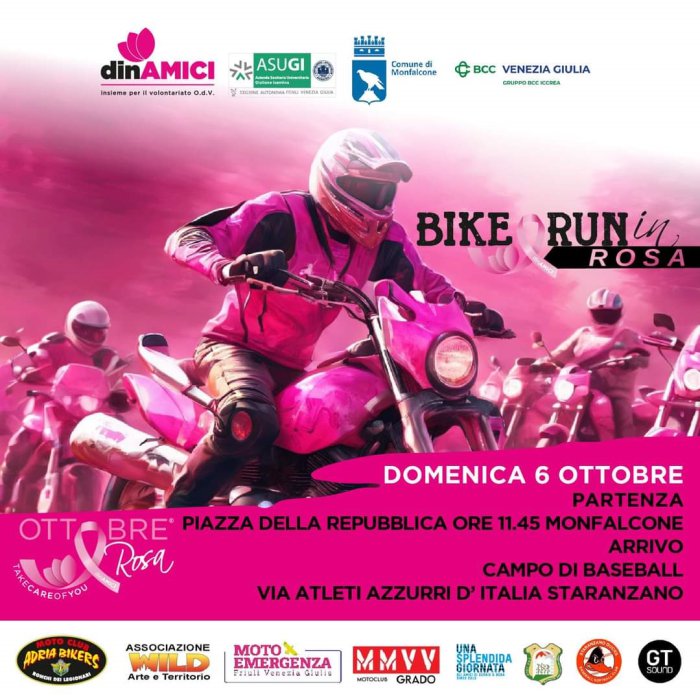 BIKE RUN IN ROSA