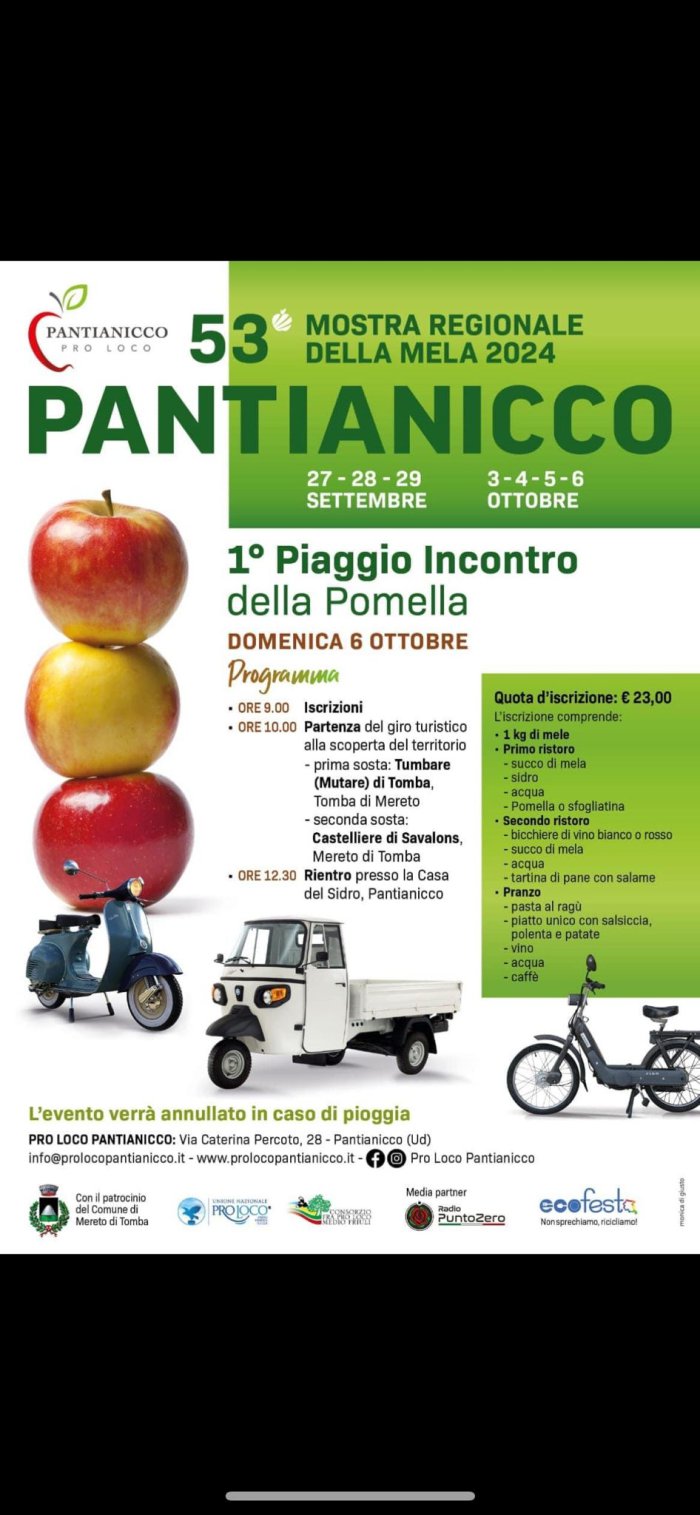 1° Piaggio incontro della Pomella