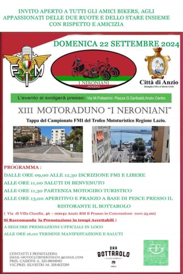 XIII Motoraduno I Neroniani 