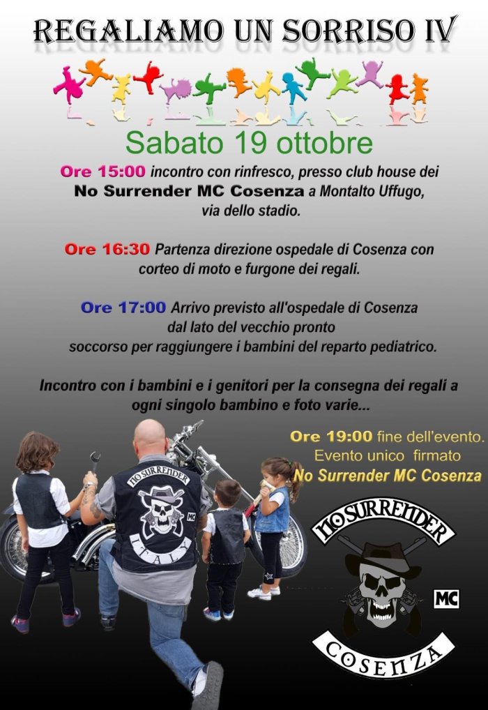 REGALIAMO UN SORRISO.  IV