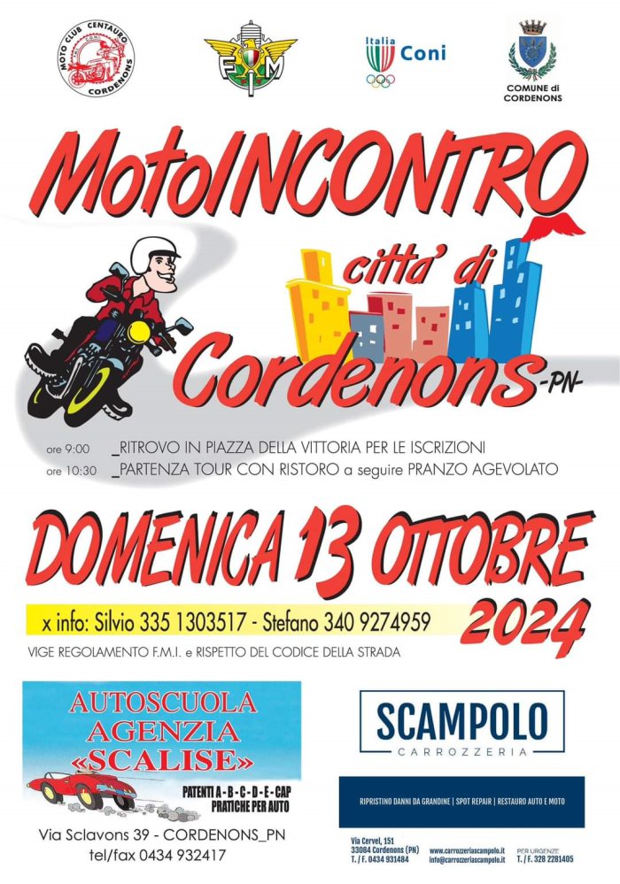 MOTOINCONTRO CITTA DI CORDENONS 