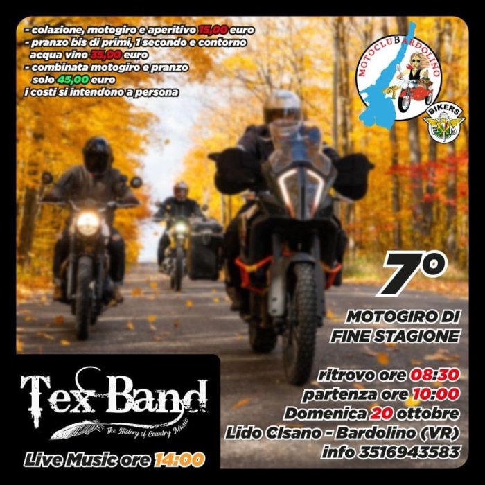 7* MOTOGIRO DI FINE STAGIONE