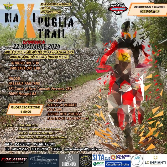 MAXI TRAIL PUGLIA 2024